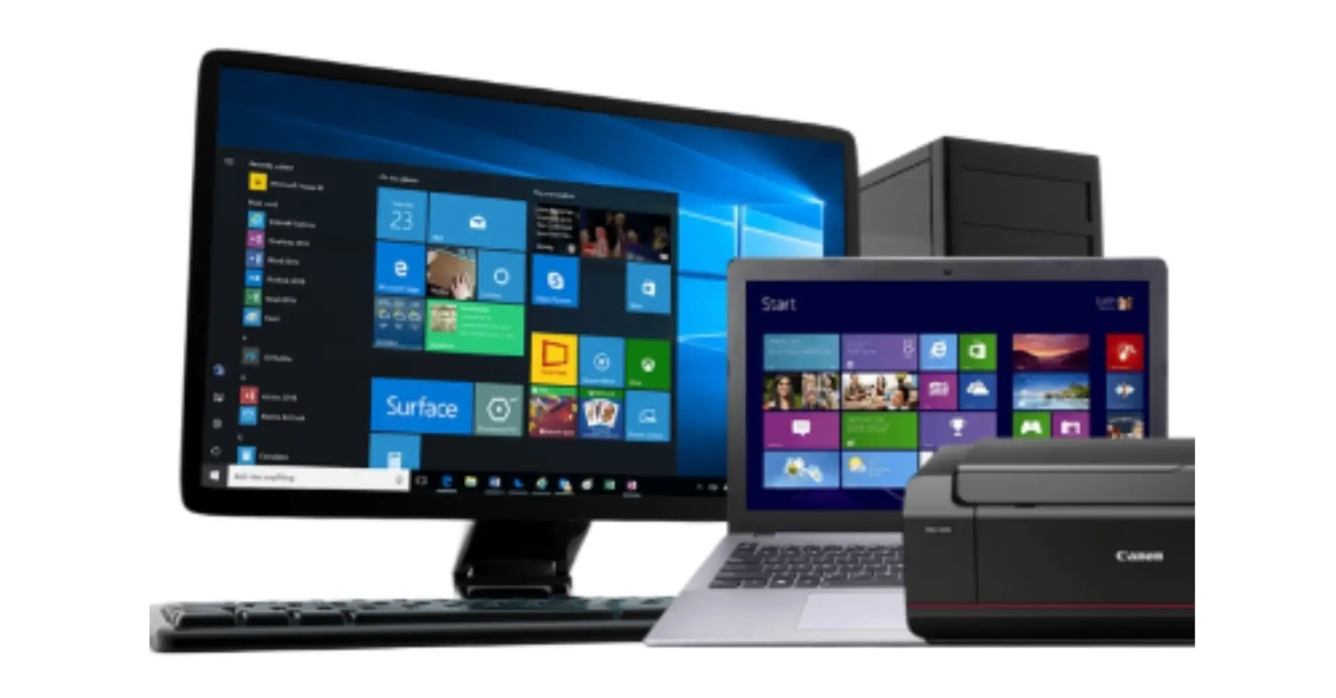 Microsoft/Windows displays