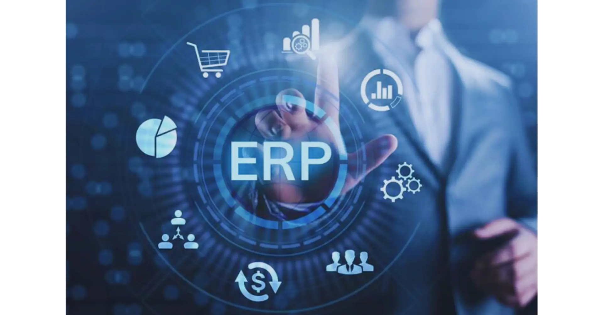ERP technology graphic