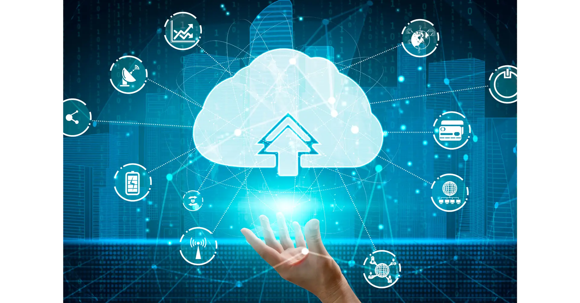 Cloud computing graphic